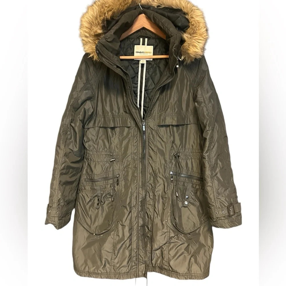 Clements Ribiero winter parka size 10 excellent  condition- beautiful and unique
